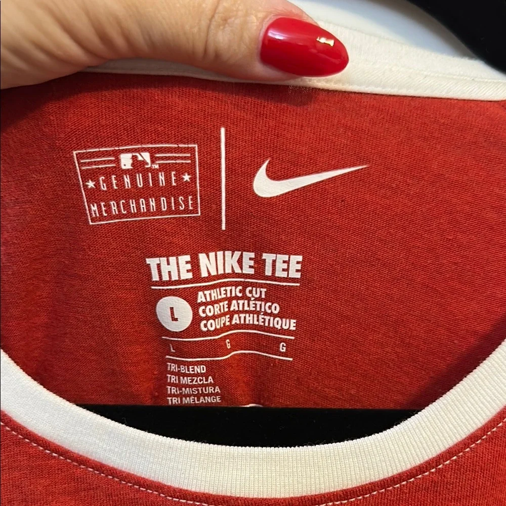Nike 3/4 sleeve Cincinnati reds tshirt - Picture 2 of 6